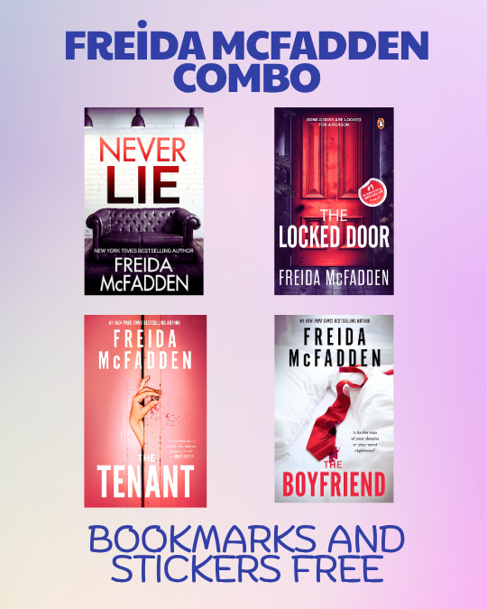 Freida McFadden Combo (4 bookset- Never Lie, The Locked Door, The Tenant, The Boyfriend)