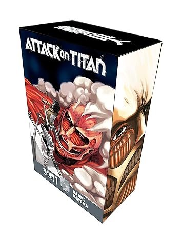 Attack on Titan Vol 1-4 Manga Box Set by Hajime Isayama