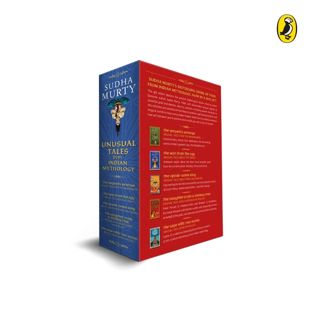 Sudha Murthy Box set-5 Books [Unusual Tales from Indian Mythology]