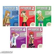 Japanese From Zero! (5 book series) by George Trombley