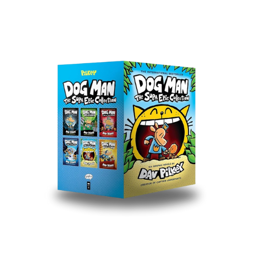 Dog Man 1-6 by Dav Pilkey